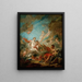 Venus i Vulcains værksted - François Boucher — indrammet kunstværk på væggen