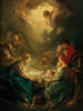 Jomfru Maria, der passer på den sovende Jesusbarn - François Boucher — visning af kunstværket
