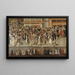 Procession de la Ligue sur l'île de la Cité au sortir de Notre-Dame - François Bunel — indrammet kunstværk på væggen