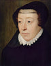 Portrait af Catherine de Médicis 1519-1589 dronning af Frankrig - François Clouet — visning af kunstværket