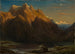 Le Mont Blanc dans l'alpenglow - François Diday — visning af kunstværket