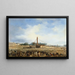 Louxor-Obelisken på Place de la Concorde den 25. oktober 1836 - François Dubois — indrammet kunstværk på væggen