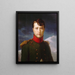 Napoleon Bonaparte Første Konsul - François Gérard — indrammet kunstværk på væggen