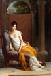 Portrait af Juliette Récamier født Bernard - François Gérard — visning af kunstværket