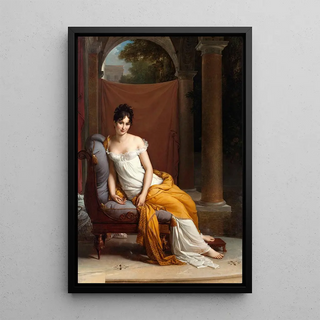 Franois Grard - Portrait Of Juliette Rcamier Ne Bernard.webp