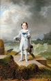Portrait af prins Napoléon Louis Bonaparte - François Joseph Kinson — visning af kunstværket