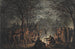 Campen for kosakker uden for Muiden-porten i Amsterdam 1813 - François Joseph Pfeiffer II — visning af kunstværket