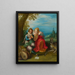 Audience - Frans Francken den Yngre — indrammet kunstværk på væggen