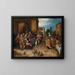 Le banquet d'Hérode, Salomé présente la tête de Jean-Baptiste - Frans Francken le Jeune — indrammet kunstværk på væggen