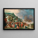 La traversée de la mer Rouge - Frans Francken den Yngre — indrammet kunstværk på væggen
