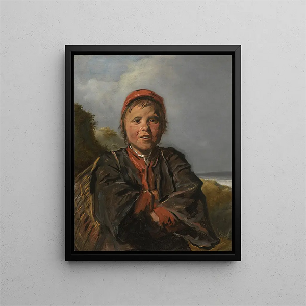 Fisker - Frans Hals — indrammet kunstværk på væggen