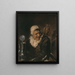 Malle Babbe - Frans Hals — indrammet kunstværk på væggen