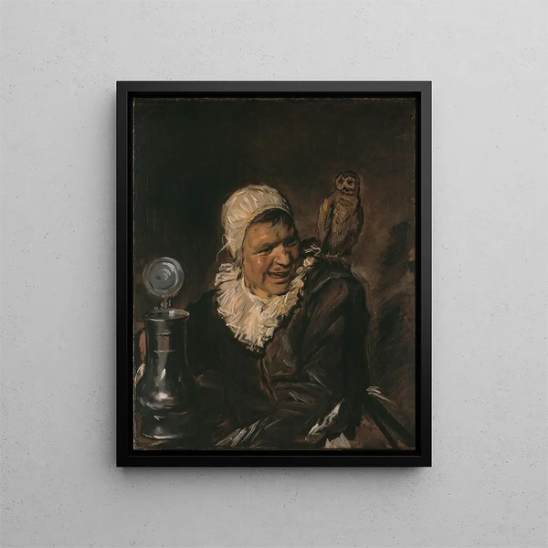 Malle Babbe - Frans Hals — indrammet kunstværk på væggen