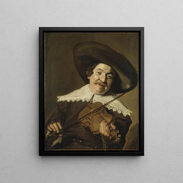 Portrait af Daniel van Aken - Frans Hals — indrammet kunstværk på væggen