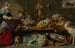 køkkenets stilleben med en tjenestepige og en ung dreng - Frans Snyders — visning af kunstværket
