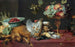 Naturmort med lille vildt og frugt - Frans Snyders — visning af kunstværket