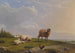 Moutons dans le paysage - Frans van Severdonck — visning af kunstværket