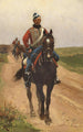 Deux hussards de la garde - Frants Henningsen — visning af kunstværket