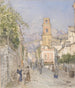 Motif af Sorrente - Franz Alt — visning af kunstværket