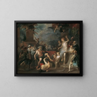 Franz Anton Maulbertsch - Allegorie auf eine Preisverteilung an der Wiener Akademie unter Wenzel Anton Frst von KaunitzRietberg.webp