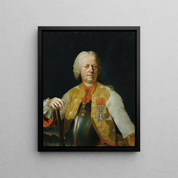 Maréchal Karl Josef Fürst Batthyány - Franz Anton Palko — indrammet kunstværk på væggen