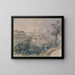 Vue de Prague depuis Petřín - Franz Barbarini — indrammet kunstværk på væggen