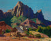 Le Gardien, Zion National Park, Utah - Franz Bischoff — visning af kunstværket