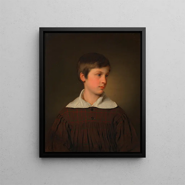 August Müllner von Marnau d. J. nevø af Rudolf von Arthaber - Franz Eybl — indrammet kunstværk på væggen