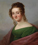 Mme Bertha Schroeter, datter af postmester Mittag Dresden - Franz Gerhard von Kügelgen kreds — visning af kunstværket