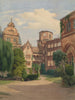 Vue du château de Heidelberg - Franz Heinrich — visning af kunstværket