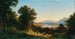 Vue de Salzbourg depuis Bergheim près de Plain - Franz Hinterholzer — visning af kunstværket