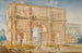 L'Arc de Constantin og en del af Colosseum - Franz Kaisermann — visning af kunstværket