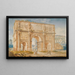 L'Arc de Constantin og en del af Colosseum - Franz Kaisermann — indrammet kunstværk på væggen
