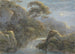 Cascade i bjergene under måneskin - Franz Kobell — visning af kunstværket