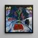 En Bison om Vinter Den Røde Bison - Franz Marc — indrammet kunstværk på væggen