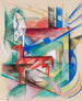 Composition med dyr II - Franz Marc — visning af kunstværket
