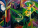 Franz Marc | Kunsttryk af hjort i klostrets have | Maleri — visning af kunstværket