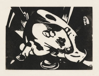 Le Taureau - Franz Marc — visning af kunstværket