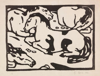 Franz Marc - Ruhende Pferde.webp