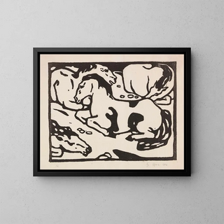 Franz Marc - Ruhende Pferde.webp