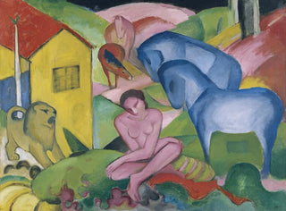 Le Rêve - Franz Marc — visning af kunstværket