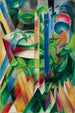 Les Petits Chèvres de montagne - Franz Marc — visning af kunstværket