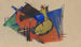 to hjorte liggende - Franz Marc — visning af kunstværket