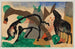 To får - Franz Marc — visning af kunstværket