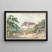 Maison de campagne Villette - Franz Niklaus König — indrammet kunstværk på væggen