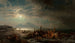 Riviera de Santa Lucia - Franz Richard Unterberger — visning af kunstværket