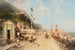 Rue Monreale, Palermo - Franz Richard Unterberger — visning af kunstværket