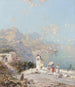 La côte amalfitaine - Franz Richard Unterberger — visning af kunstværket