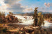 Cascade tonitruante - Franz Richard Unterberger — visning af kunstværket
