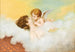 Venus og Cupidon i Art Nouveau-stil - Franz Rösler — visning af kunstværket
